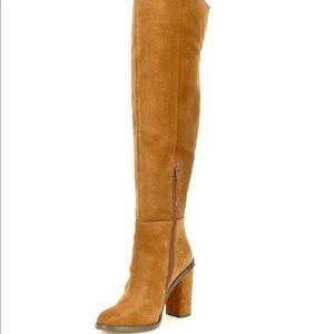 Gianni Bini Suede Over the Knee boot